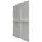 Ekena Millwork 19 5/8in. W x 19 5/8in. H Galveston EnduraWall Decorative 3D Wall Panel Covers 2.67 Sq. Ft. WP20X20GLCDC - alternate 4